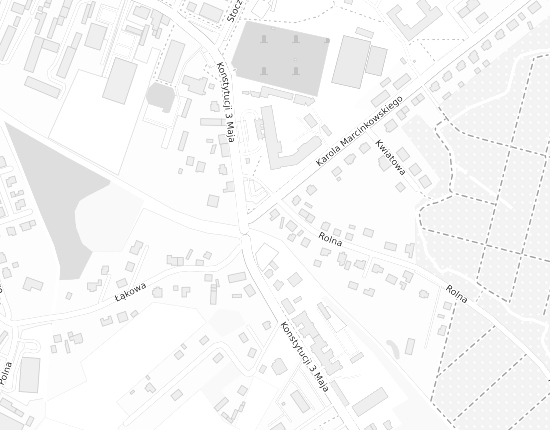 Mapa z adresem organizacji