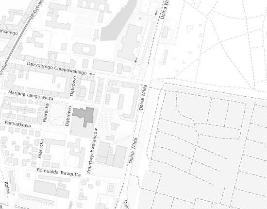 Mapa z adresem organizacji