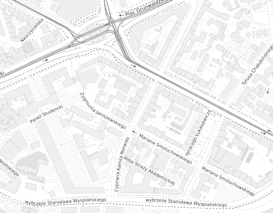 Mapa z adresem organizacji