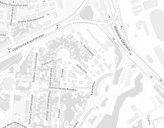 Mapa z adresem organizacji