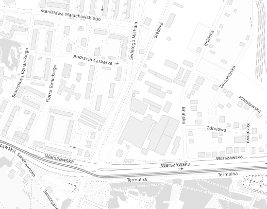 Mapa z adresem organizacji