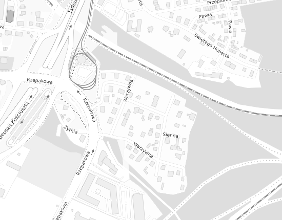 Mapa z adresem organizacji