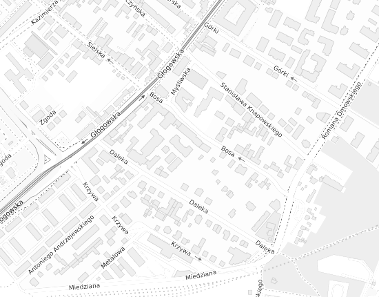Mapa z adresem organizacji