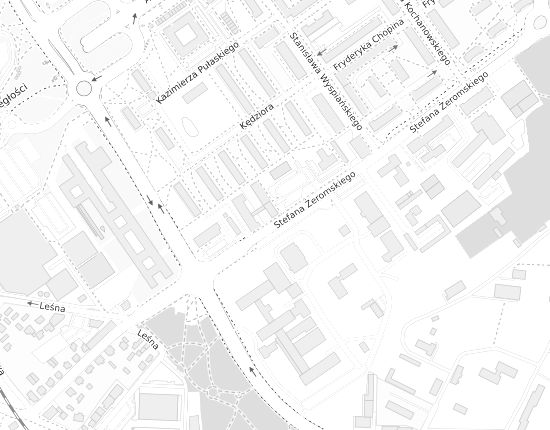Mapa z adresem organizacji