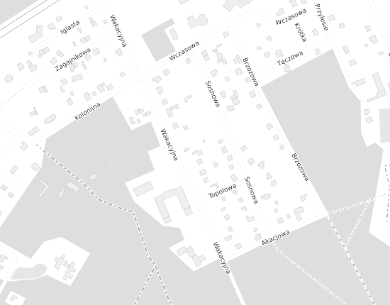 Mapa z adresem organizacji