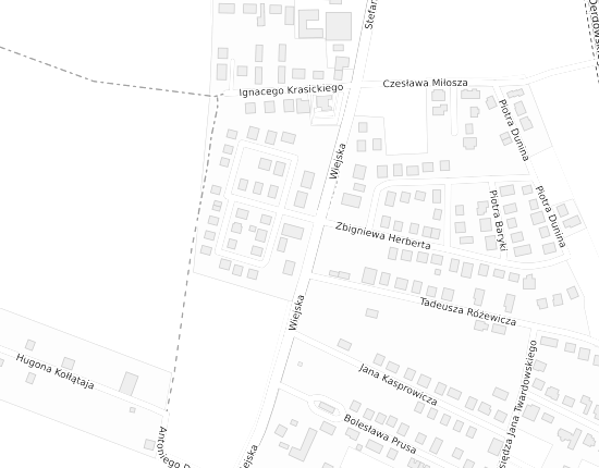 Mapa z adresem organizacji
