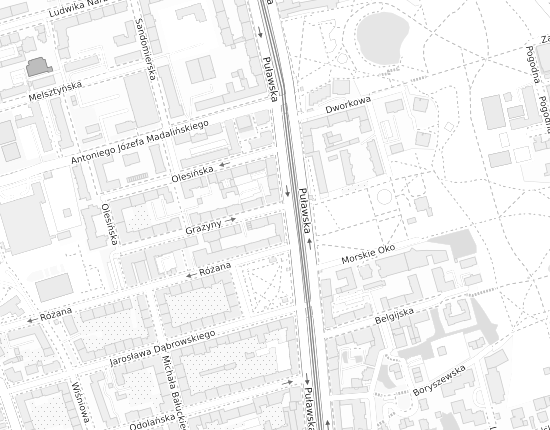 Mapa z adresem organizacji