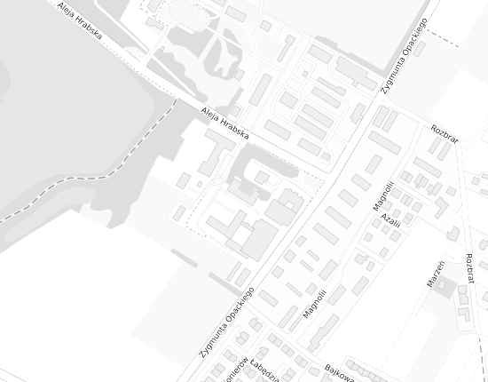 Mapa z adresem organizacji