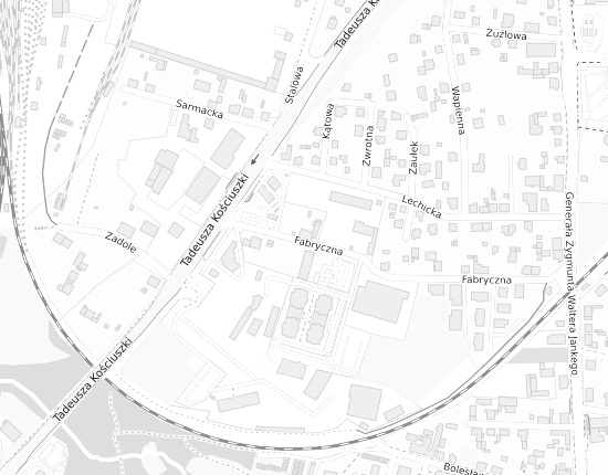 Mapa z adresem organizacji