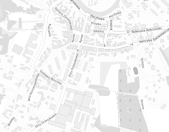 Mapa z adresem organizacji