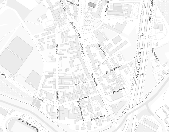 Mapa z adresem organizacji