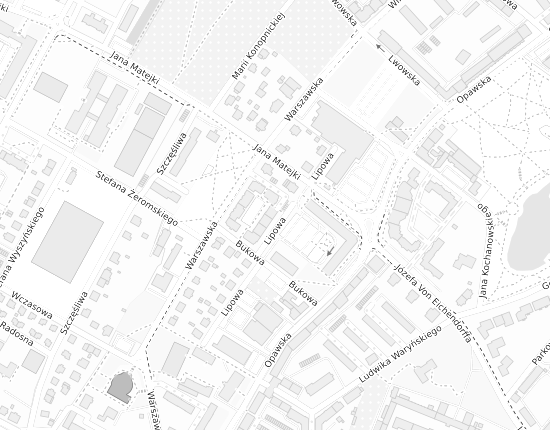 Mapa z adresem organizacji
