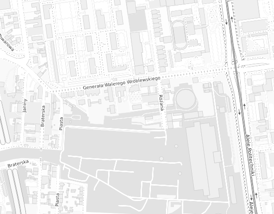Mapa z adresem organizacji