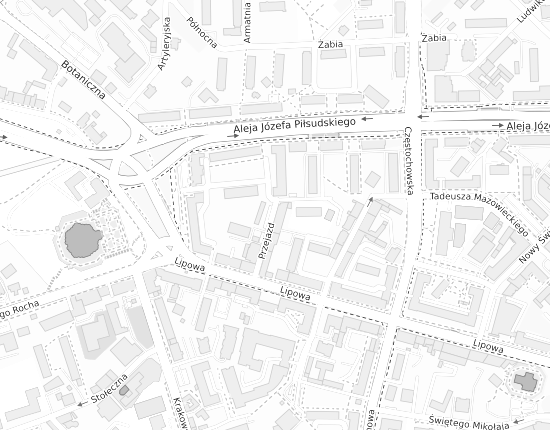 Mapa z adresem organizacji