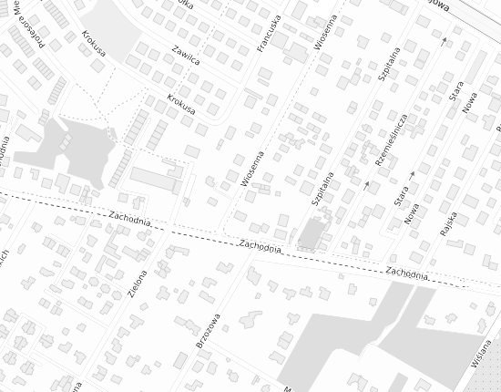 Mapa z adresem organizacji