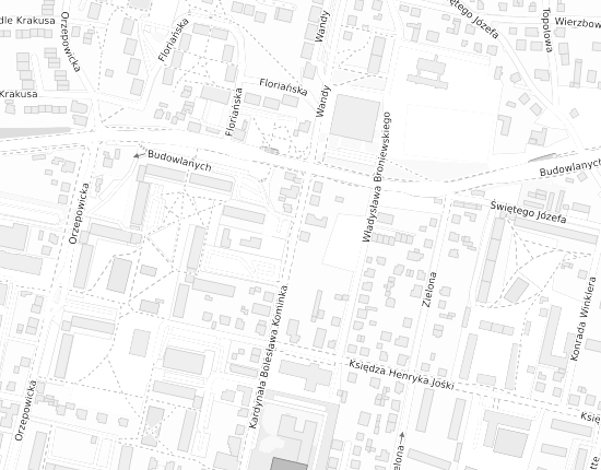 Mapa z adresem organizacji