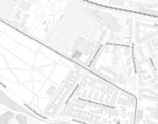 Mapa z adresem organizacji