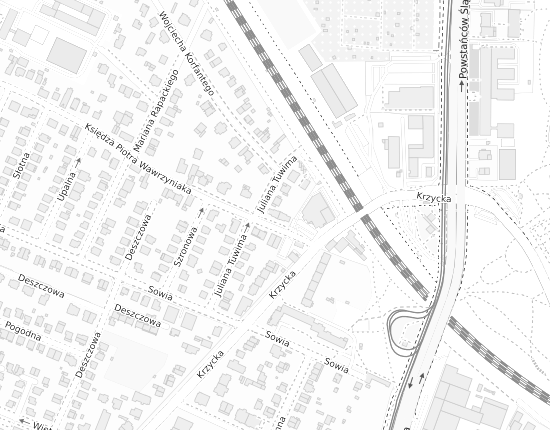 Mapa z adresem organizacji