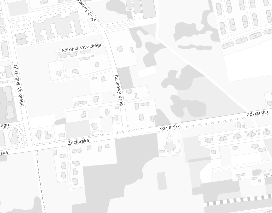Mapa z adresem organizacji