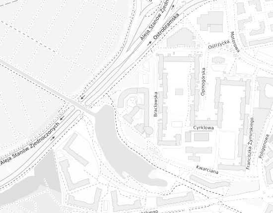 Mapa z adresem organizacji