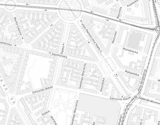 Mapa z adresem organizacji