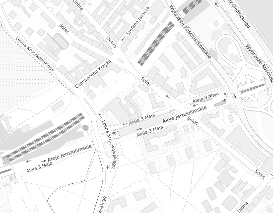 Mapa z adresem organizacji