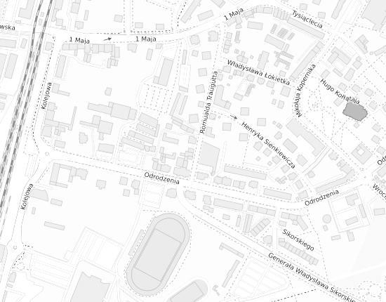 Mapa z adresem organizacji