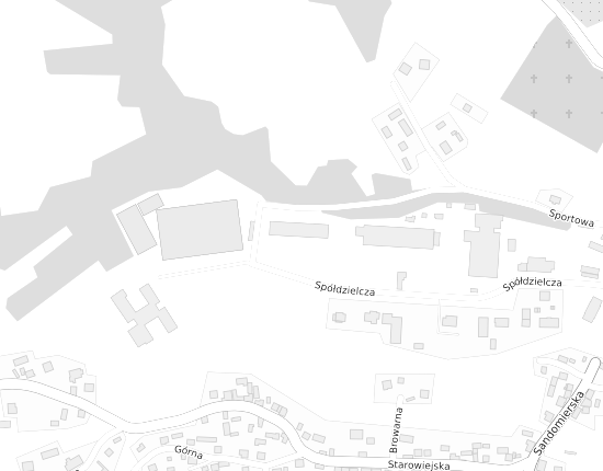 Mapa z adresem organizacji