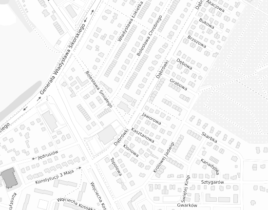 Mapa z adresem organizacji