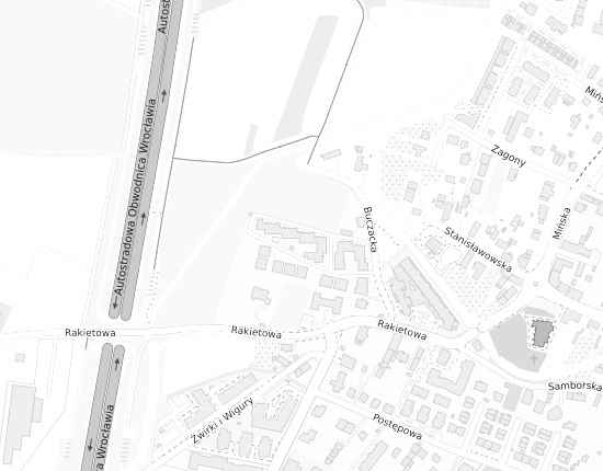 Mapa z adresem organizacji