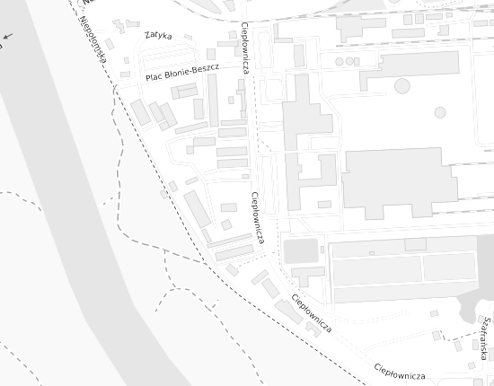 Mapa z adresem organizacji