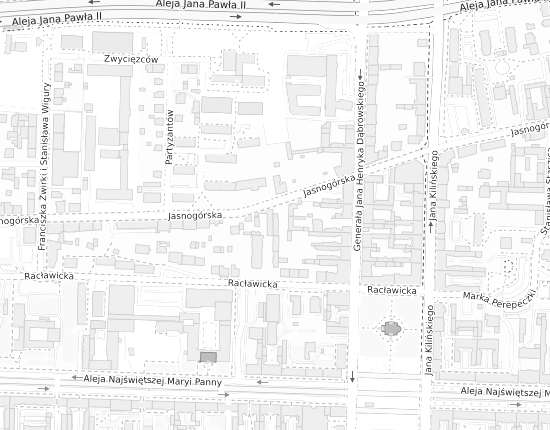 Mapa z adresem organizacji
