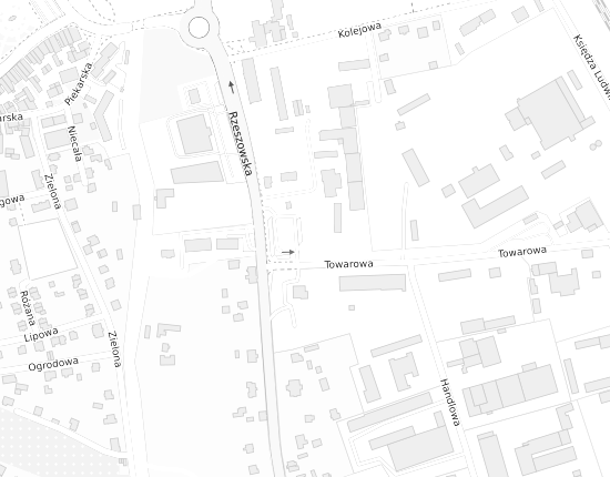 Mapa z adresem organizacji