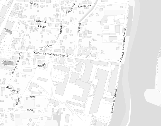 Mapa z adresem organizacji