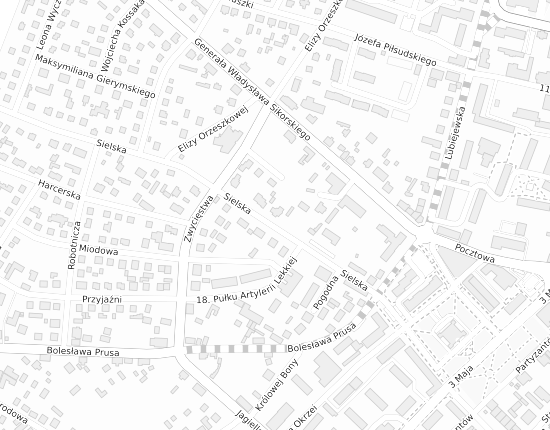 Mapa z adresem organizacji