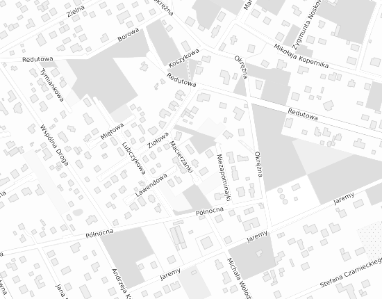 Mapa z adresem organizacji