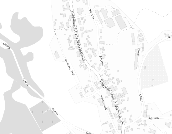 Mapa z adresem organizacji