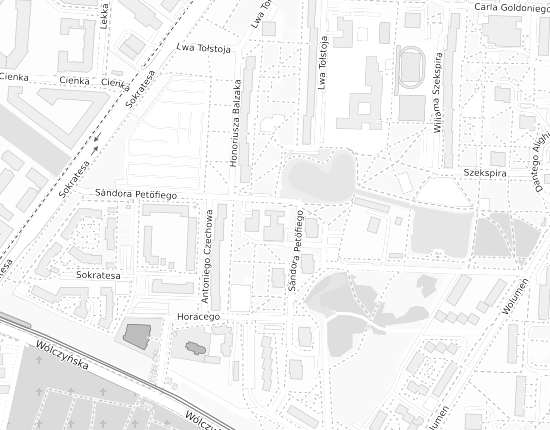 Mapa z adresem organizacji