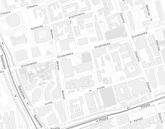 Mapa z adresem organizacji