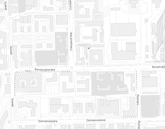 Mapa z adresem organizacji