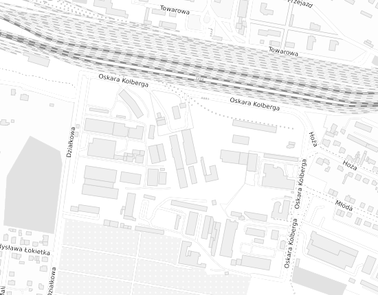 Mapa z adresem organizacji