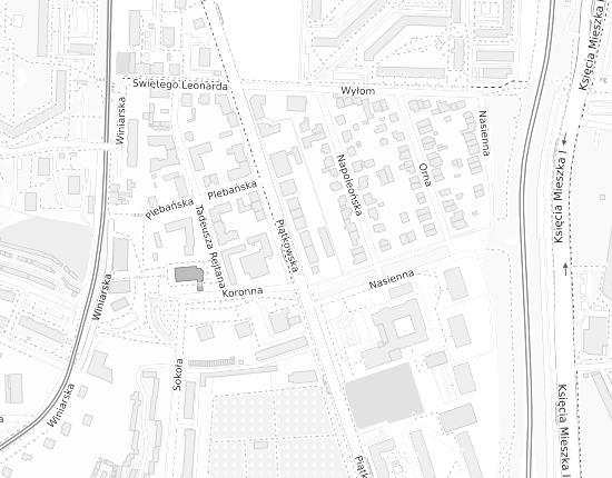 Mapa z adresem organizacji