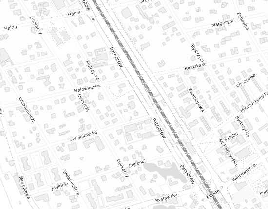 Mapa z adresem organizacji