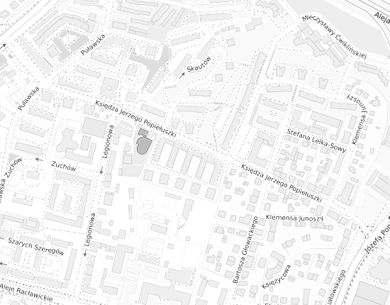 Mapa z adresem organizacji