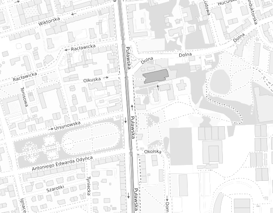 Mapa z adresem organizacji