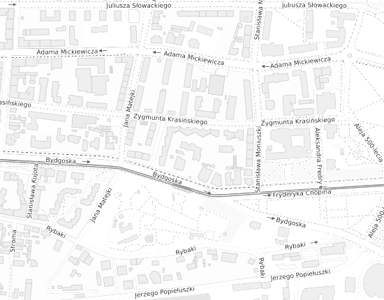Mapa z adresem organizacji