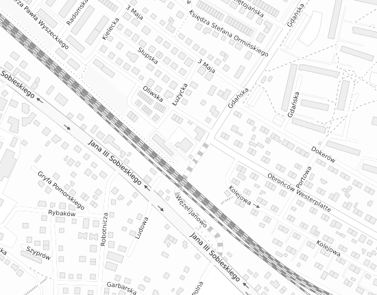 Mapa z adresem organizacji