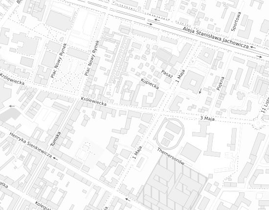 Mapa z adresem organizacji