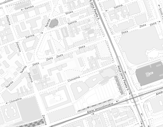 Mapa z adresem organizacji