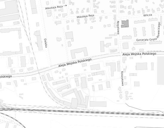 Mapa z adresem organizacji